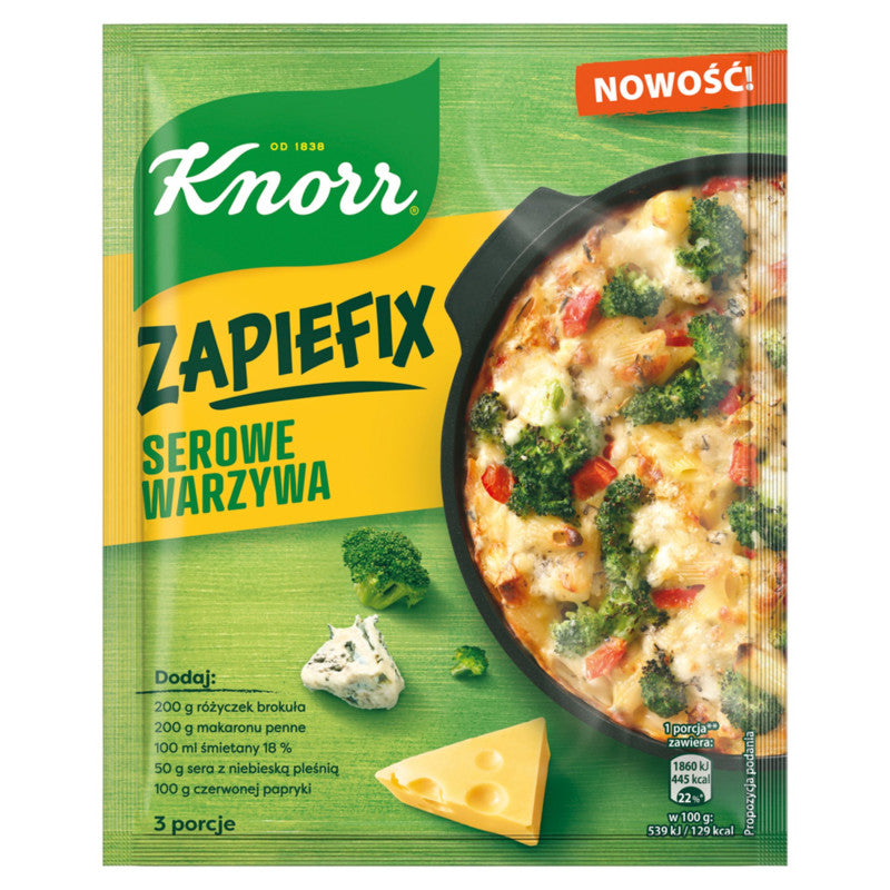 Knorr Zapiefix serowe warzywa 40 g