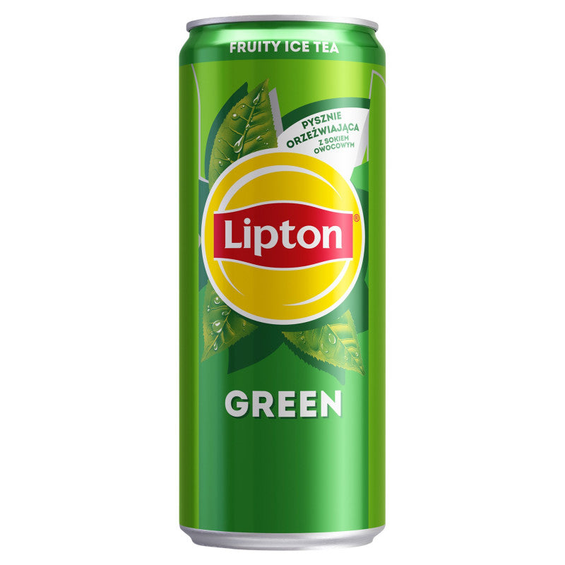 Lipton Ice Tea Green Napój niegazowany z ekstraktem zielonej herbaty 330 ml