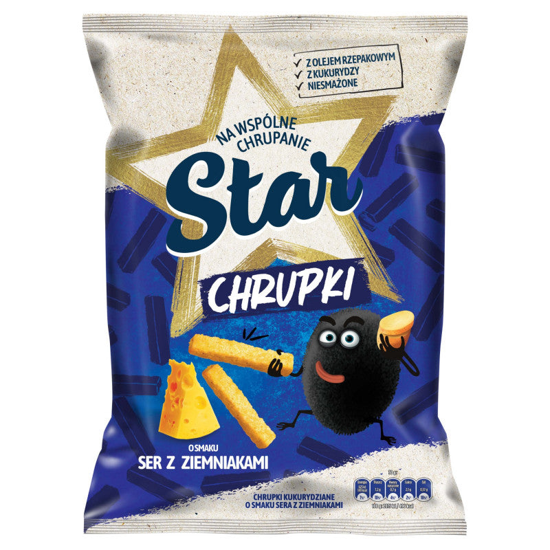 Star Chrupki o smaku ser z ziemniakami 125 g