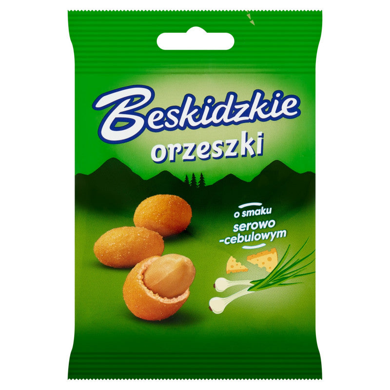 Beskidzkie Orzeszki o smaku serowo-cebulowym 70 g