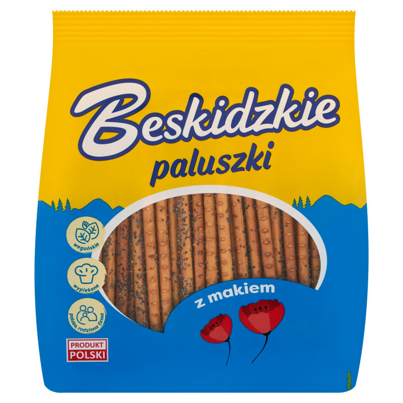 Beskidzkie Paluszki z makiem 175 g