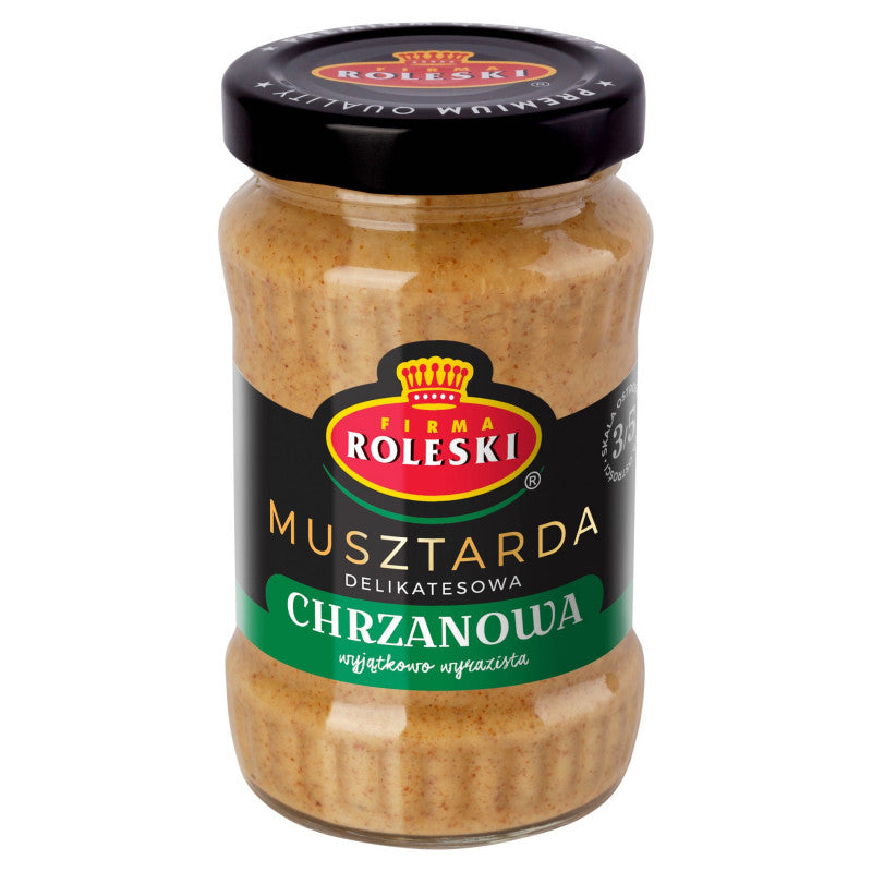 Firma Roleski Musztarda delikatesowa chrzanowa 175 g