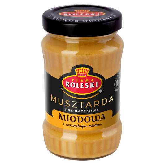 Firma Roleski Musztarda delikatesowa miodowa 175 g