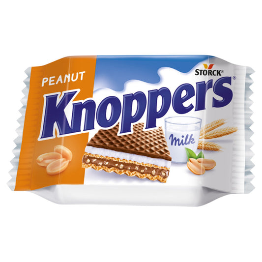 Knoppers Peanut Wafelek mleczno-orzeszkowy 25 g