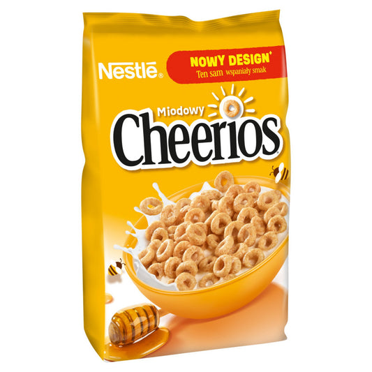 Nestlé Cheerios Zbożowe kółeczka z miodem 250 g