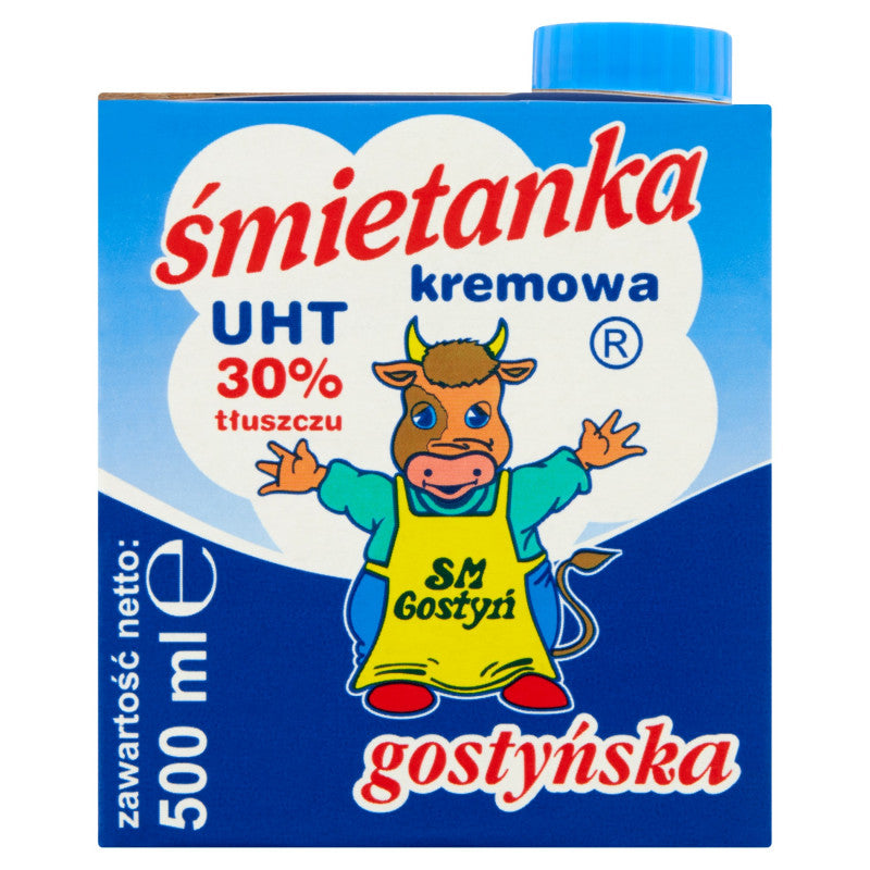 SM Gostyń Śmietanka kremowa UHT 30% 500 ml