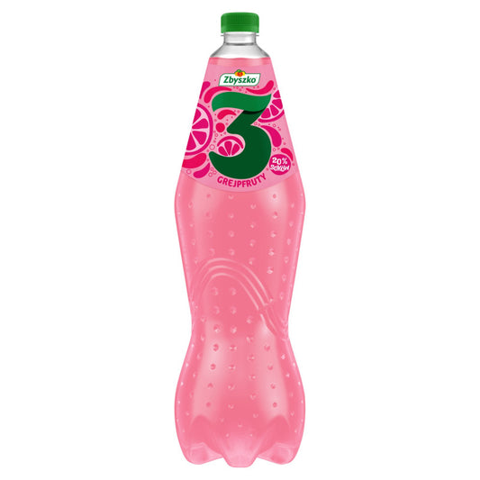 Zbyszko 3 Napój gazowany grejpfruty 1,75 l